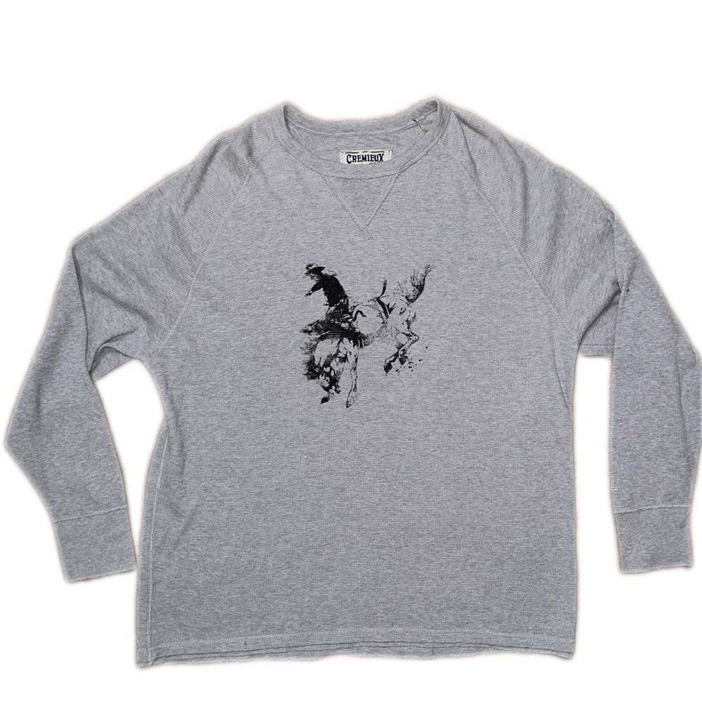 New 100% Cotton Waffle Knit Long Sleeve